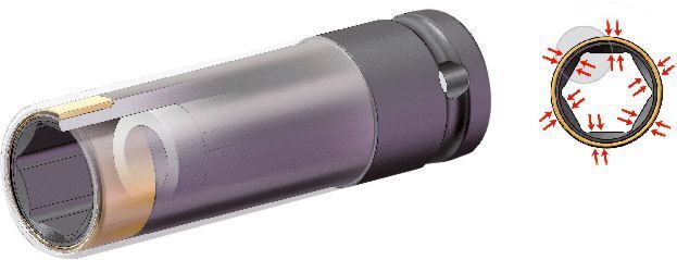 KS Tools SlimPOWER Impact-Stecknuss-Satz, 3-tlg., 1/2" Produktbild KS Tools SlimPOWER Impact-Stecknuss-Satz, 3-tlg., 1/2" bild 5