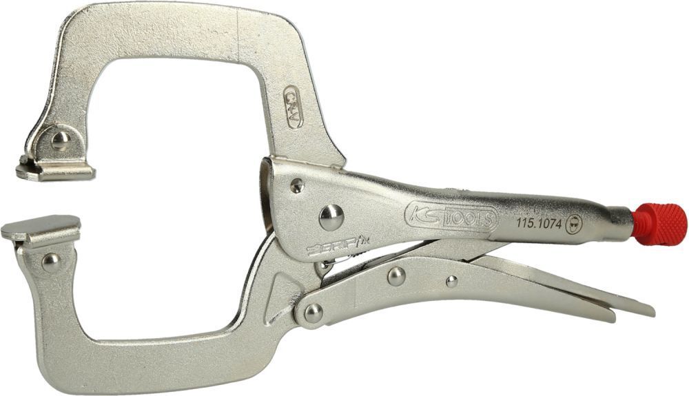 KS TOOLS Schweiß-Klammer-Gripzange 0-100mm, mit beweglichen Spannbacken Produktbild KS TOOLS Schweiß-Klammer-Gripzange 0-100mm, mit beweglichen Spannbacken