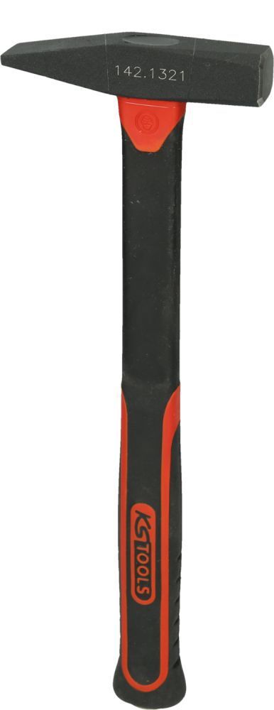 KS Tools Schlosserhammer mit Fiberglasstiel 200g Produktbild KS Tools Schlosserhammer mit Fiberglasstiel 200g