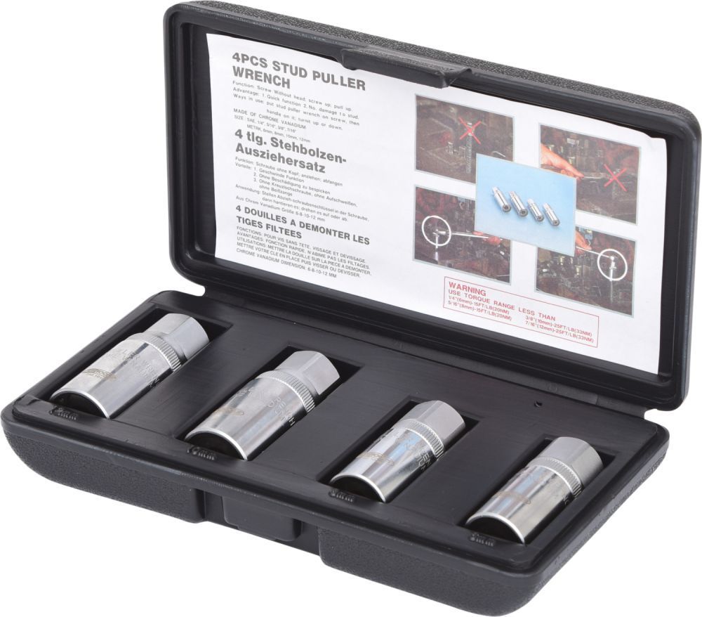 KS Tools Stehbolzen-Ausdreher-Satz, 4-tlg. Produktbild KS Tools Stehbolzen-Ausdreher-Satz, 4-tlg.