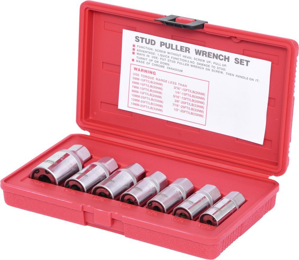 KS Tools Stehbolzen-Ausdreher-Satz, 7-tlg. Produktbild KS Tools Stehbolzen-Ausdreher-Satz, 7-tlg.