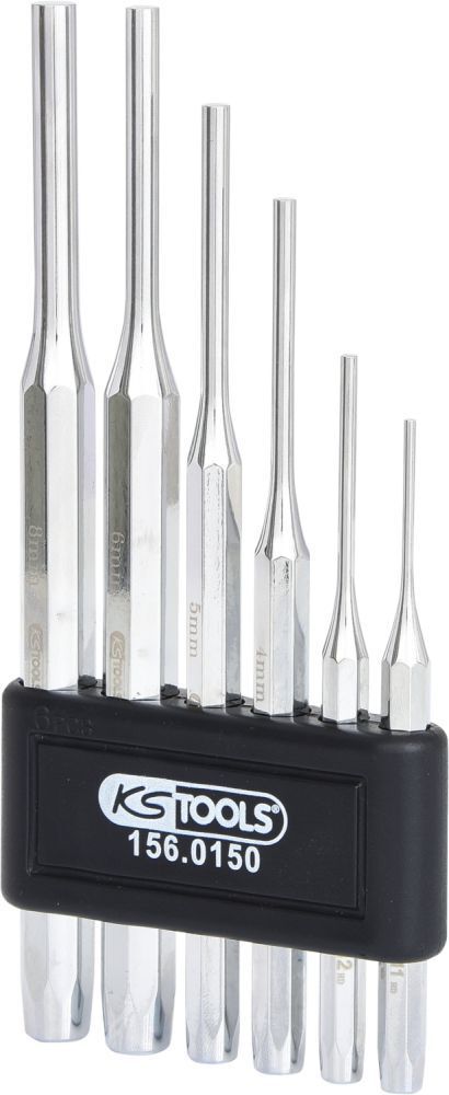 KS Tools Splintentreibersatz, hochglanz verchromt, 6-tlg. Produktbild KS Tools Splintentreibersatz, hochglanz verchromt, 6-tlg.