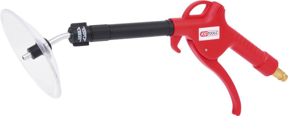 KS Tools Teleskop-Druckluft-Ausblaspistole 90-190mm mit Schutzschild Produktbild KS Tools Teleskop-Druckluft-Ausblaspistole 90-190mm mit Schutzschild