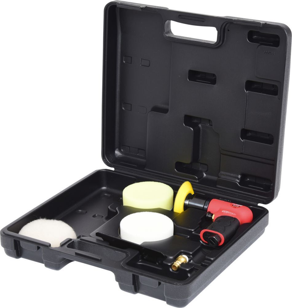 KS Tools 1/4" Mini-Druckluft-Polierer-Satz, 5-tlg. KS Tools 1/4" Mini-Druckluft-Polierer-Satz, 5-tlg.