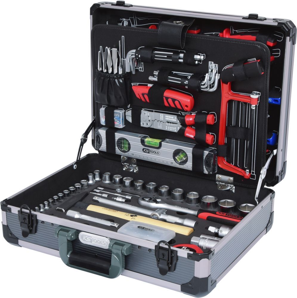 KS Tools Werkzeugkoffer 1/4" +1/2" Werkzeug-Satz, 127-tlg. Produktbild KS Tools Werkzeugkoffer 1/4" +1/2" Werkzeug-Satz, 127-tlg.