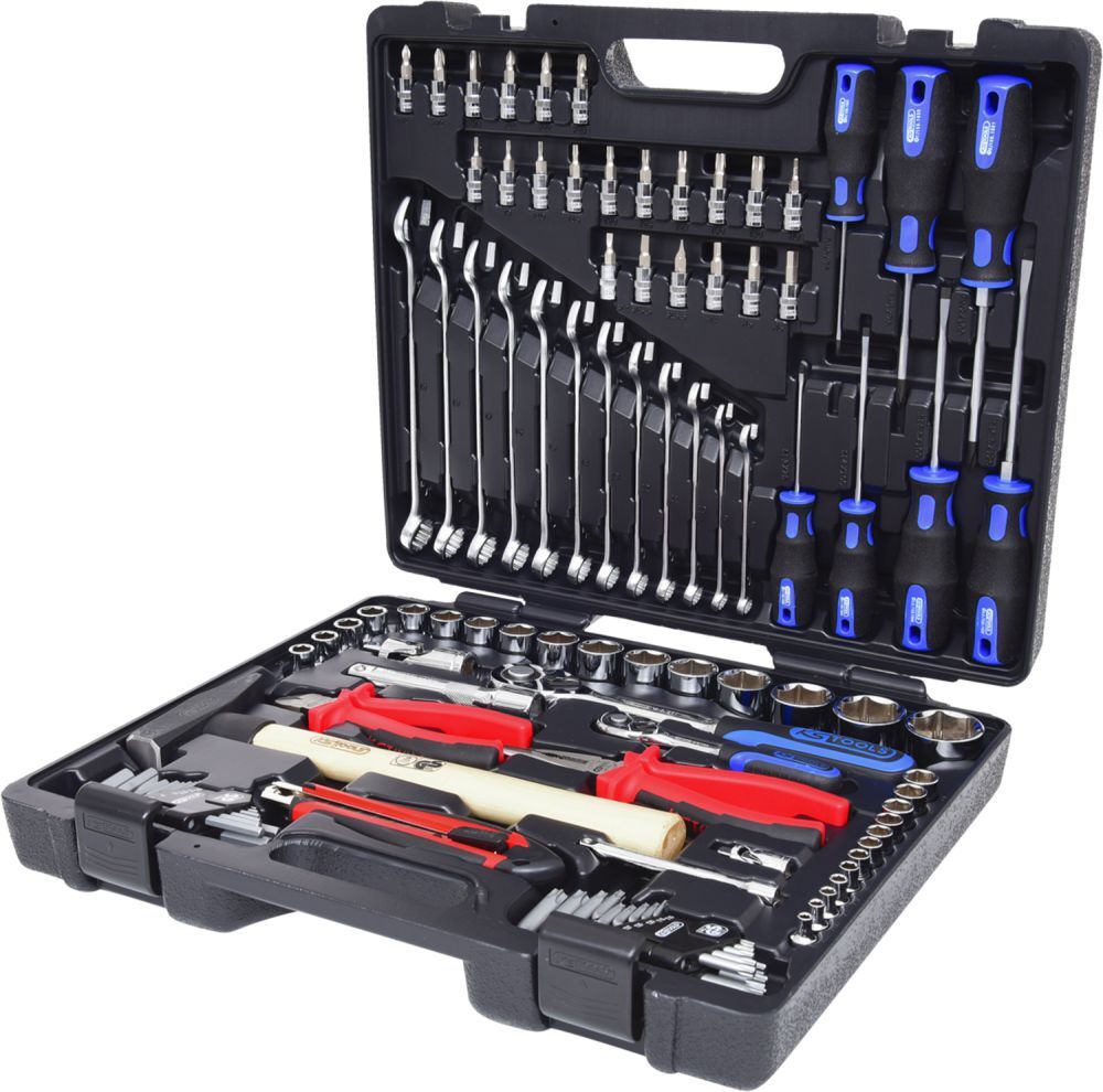 KS Tools 1/4 Zoll - 1/2 Zoll CHROMEplus Universal Werkzeug Satz 97 teilig Produktbild KS Tools 1/4 Zoll - 1/2 Zoll CHROMEplus Universal Werkzeug Satz 97 teilig