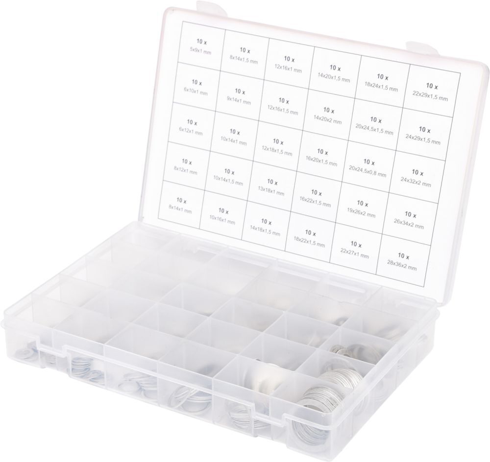KS Tools Sortiment Alu-Dichtringe M5 - 28 300 tlg. Produktbild KS Tools Sortiment Alu-Dichtringe M5 - 28 300 tlg.