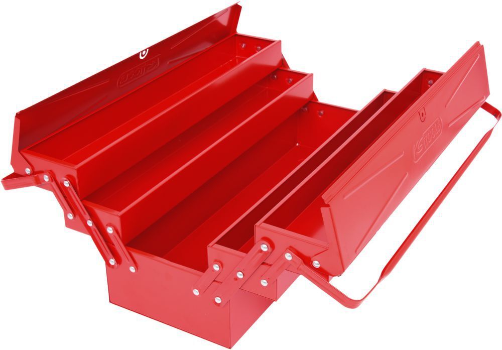KS Tools Werkzeugkiste Metall, 5 Fächer, 550mm Produktbild KS Tools Werkzeugkiste Metall, 5 Fächer, 550mm