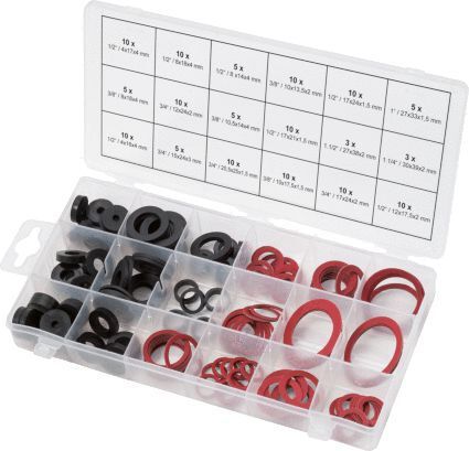 KS Tools Sortiment Dichtringe Sanitär 141 tlg. Produktbild KS Tools Sortiment Dichtringe Sanitär 141 tlg.