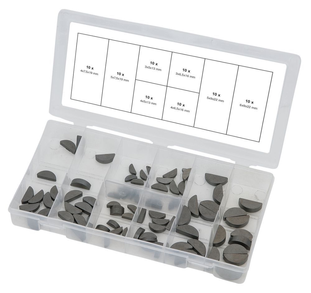 KS Tools Sortiment Federkeile 80 Teile Produktbild KS Tools Sortiment Federkeile 80 Teile
