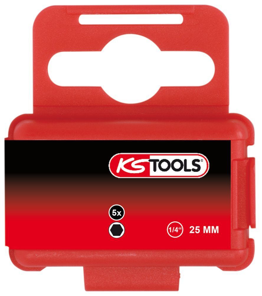 KS Tools 1/4 Zoll CLASSIC Bit Innensechskant 25mm 3mm 5er Pack KS Tools 1/4 Zoll CLASSIC Bit Innensechskant 25mm 3mm 5er Pack