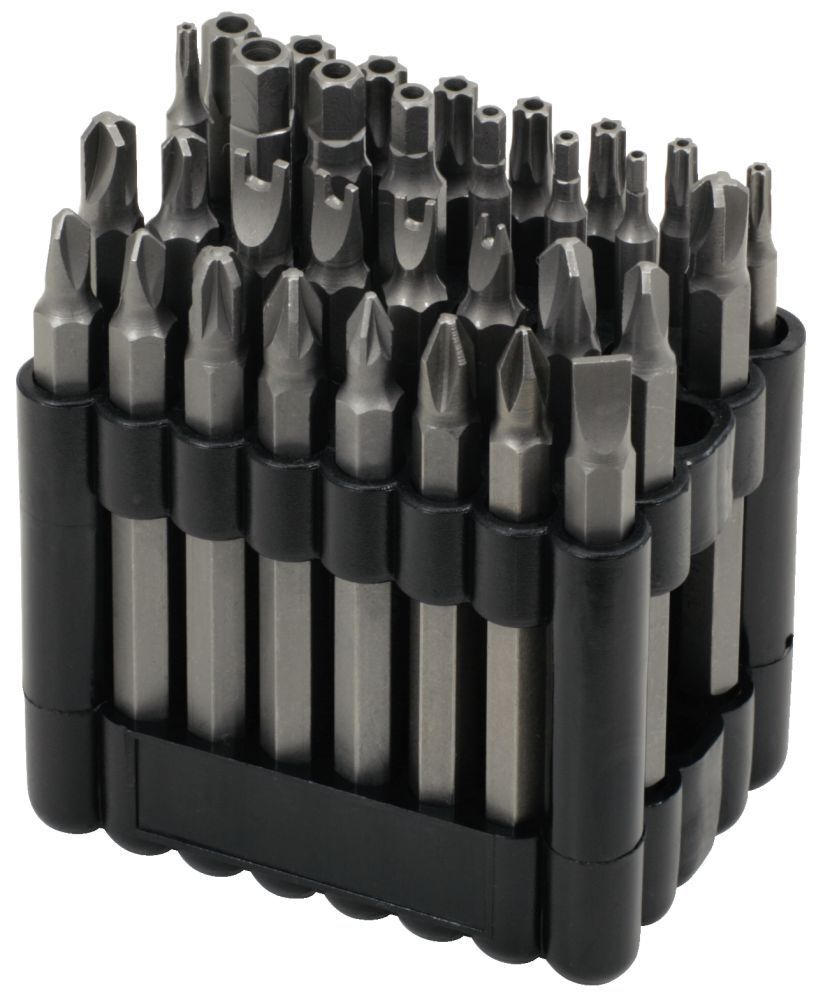 KS Tools 1/4 Zoll CLASSIC Bit Satz 75mm 32 teilig mit Sicherheitsbits Produktbild KS Tools 1/4 Zoll CLASSIC Bit Satz 75mm 32 teilig mit Sicherheitsbits