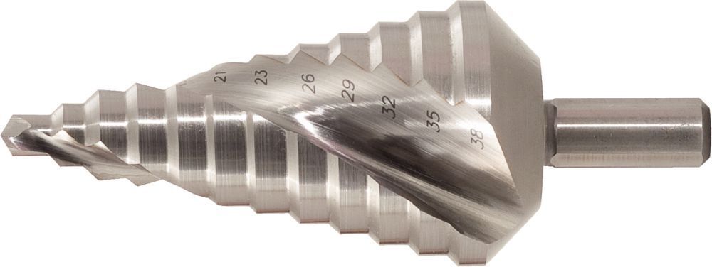 KS Tools HSS Co 5 Stufenbohrer Durchmesser 4-30mm 14 Stufen Produktbild KS Tools HSS Co 5 Stufenbohrer Durchmesser 4-30mm 14 Stufen