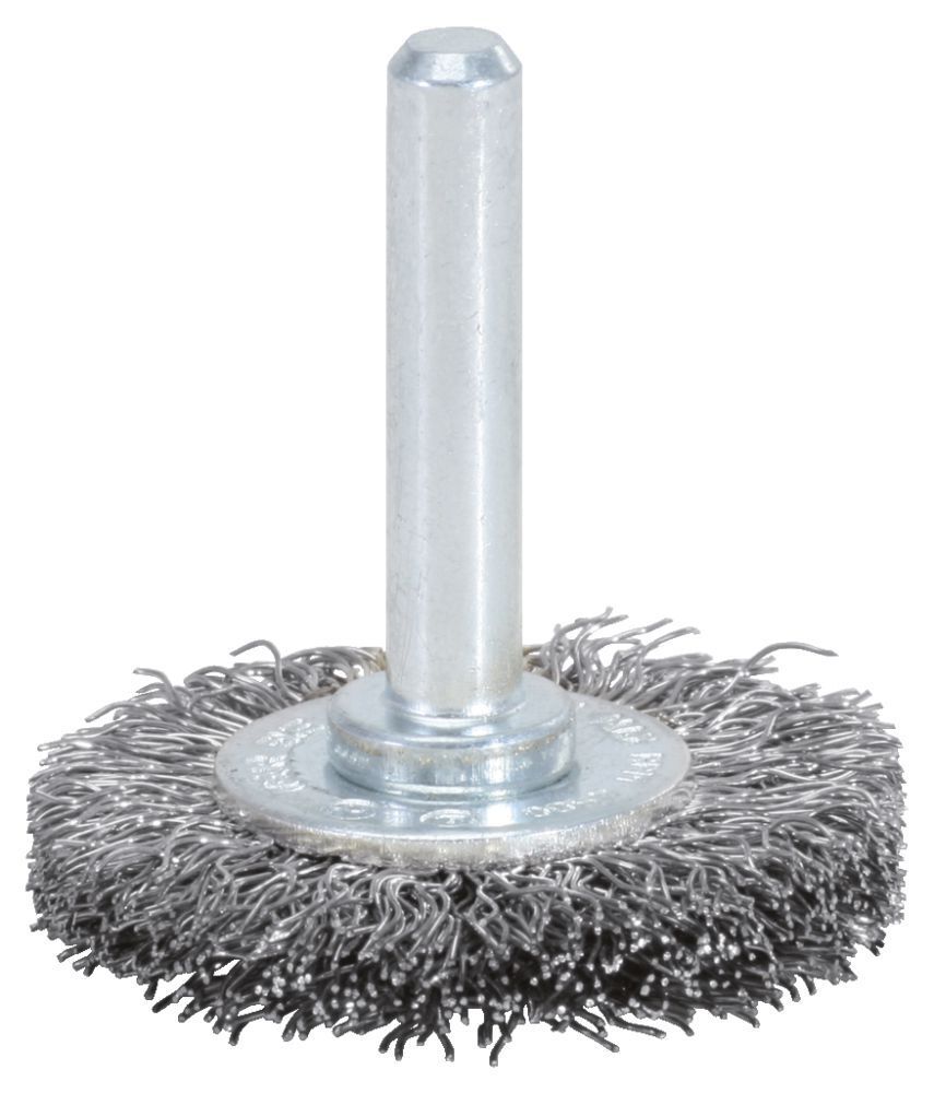 KS Tools Rostfreie Stahldrahtbürstenscheibe 0,3mm, Ø 50mm Produktbild KS Tools Rostfreie Stahldrahtbürstenscheibe 0,3mm, Ø 50mm
