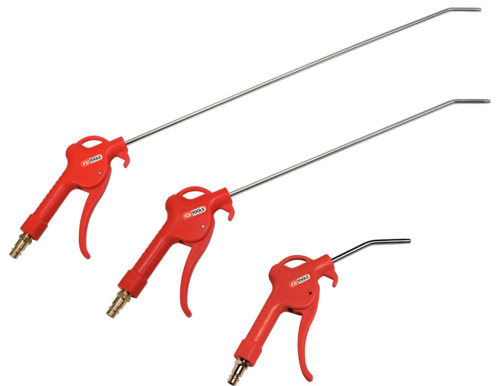 KS Tools Druckluft-Ausblaspistolen-Satz, 3-tlg., 95-510 mm Produktbild KS Tools Druckluft-Ausblaspistolen-Satz, 3-tlg., 95-510 mm