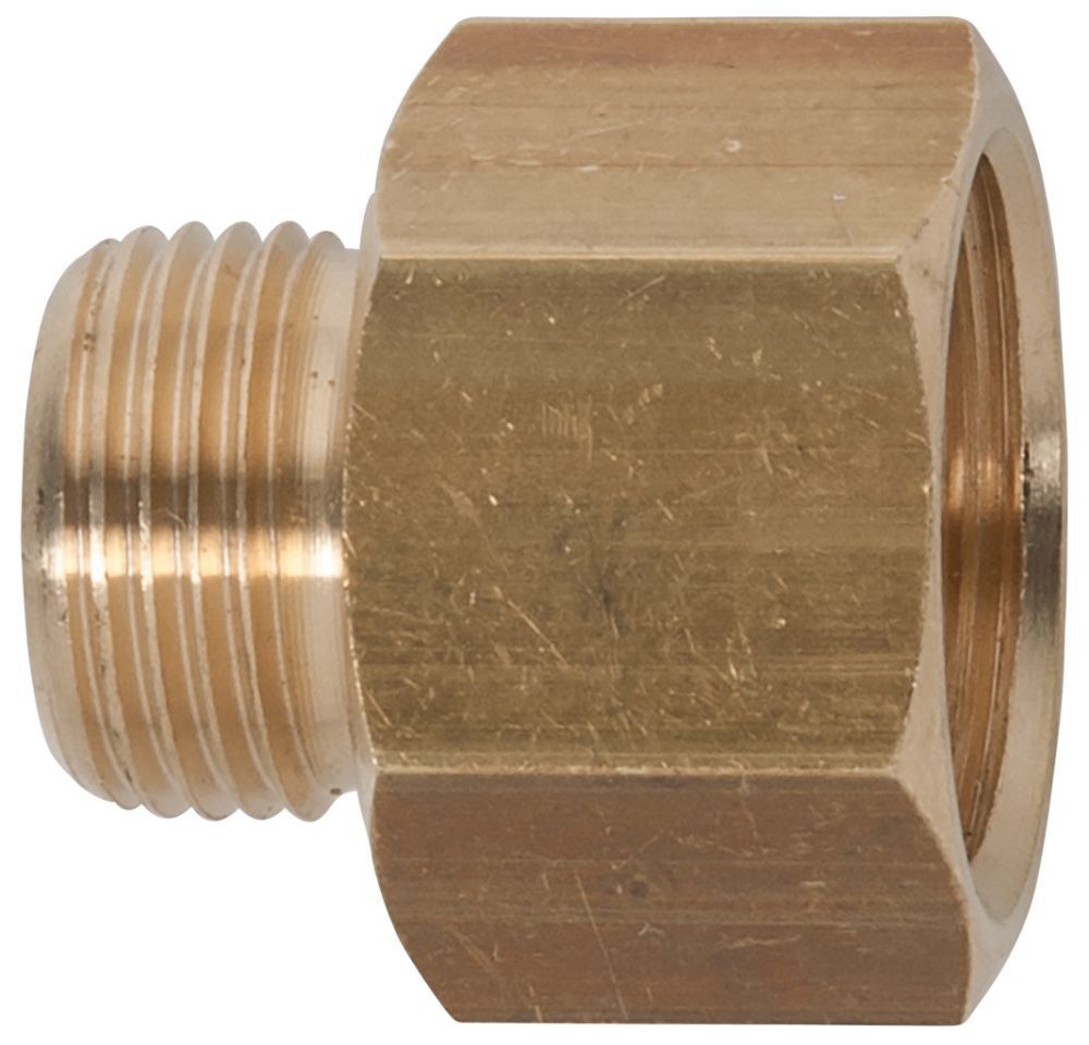 KS Tools Messing Reduziernippel G 3/8 Zoll AG x G 1/2 Zoll IG Produktbild KS Tools Messing Reduziernippel G 3/8 Zoll AG x G 1/2 Zoll IG