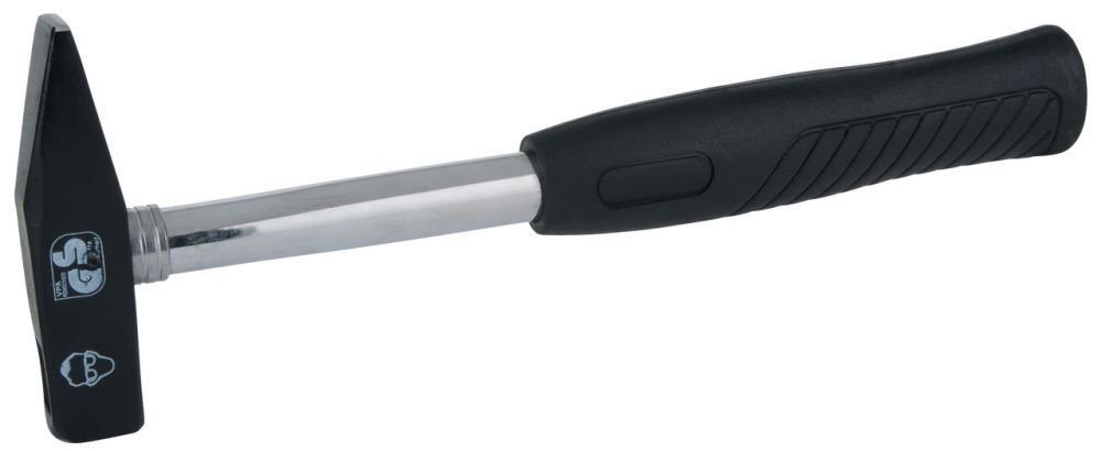 KS Tools Schlosserhammer mit Stahlrohr Stiel 350g Produktbild KS Tools Schlosserhammer mit Stahlrohr Stiel 350g