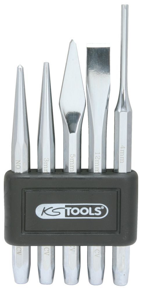 KS Tools Durchtreiber Meißel und Körnersatz 5 Teile Produktbild KS Tools Durchtreiber Meißel und Körnersatz 5 Teile