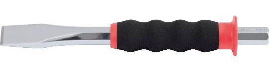 KS Tools Flachmeißel mit Handschutzgriff 8-kant 20 mm Produktbild KS Tools Flachmeißel mit Handschutzgriff 8-kant 20 mm