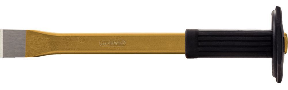KS Tools Maurermeißel mit Handschutzgriff flach oval 31 x 400 mm Produktbild KS Tools Maurermeißel mit Handschutzgriff flach oval 31 x 400 mm
