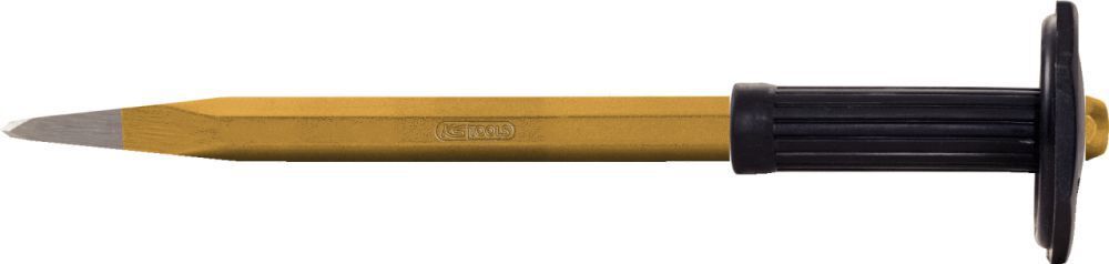 KS Tools Spitzmeißel mit Handschutzgriff 8-kant 20 x 500 mm Produktbild KS Tools Spitzmeißel mit Handschutzgriff 8-kant 20 x 500 mm