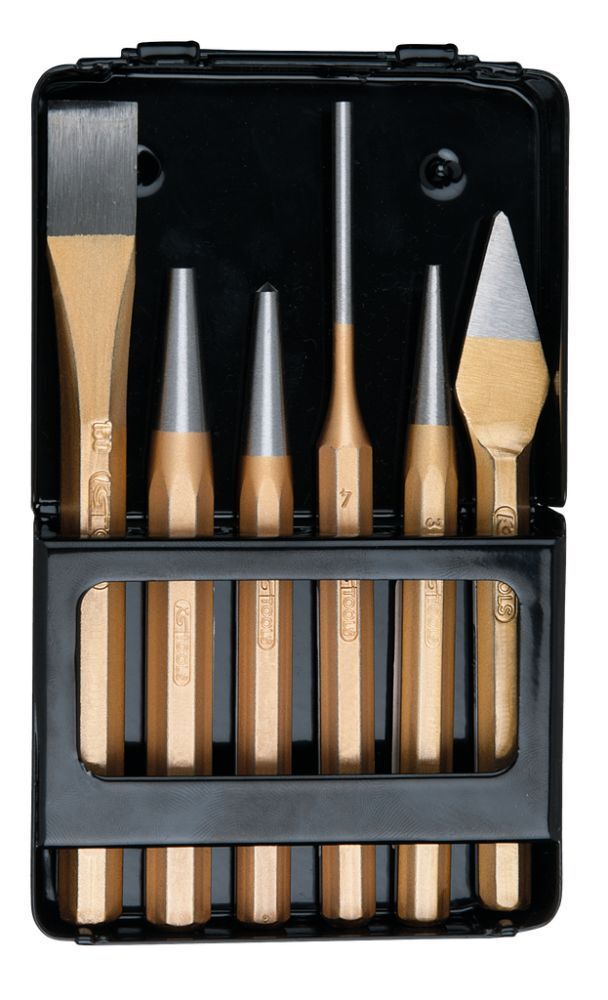 KS Tools Kombi Werkzeugsatz in Blechklappkassette 6 Teile Produktbild KS Tools Kombi Werkzeugsatz in Blechklappkassette 6 Teile