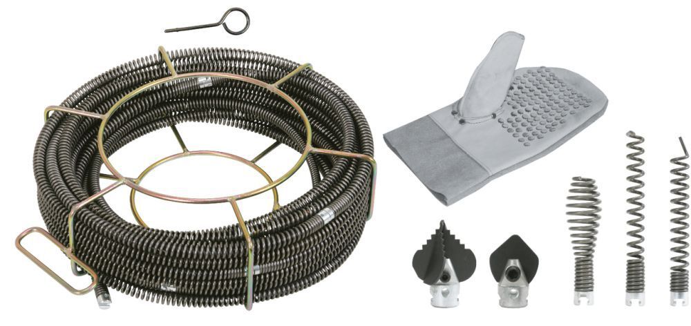 KS Tools Kanal- und Rohrreinigungs-Werkzeug-Satz Ø 16mm, 13-tlg. Produktbild KS Tools Kanal- und Rohrreinigungs-Werkzeug-Satz Ø 16mm, 13-tlg.