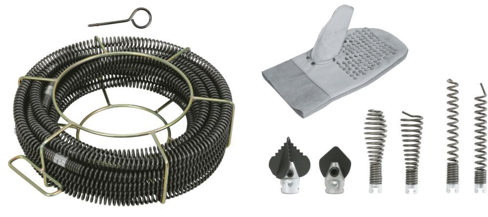 KS Tools Kanal- und Rohrreinigung Werkzeug Set Durchmesser 22mm 14 teilig KS Tools Kanal- und Rohrreinigung Werkzeug Set Durchmesser 22mm 14 teilig