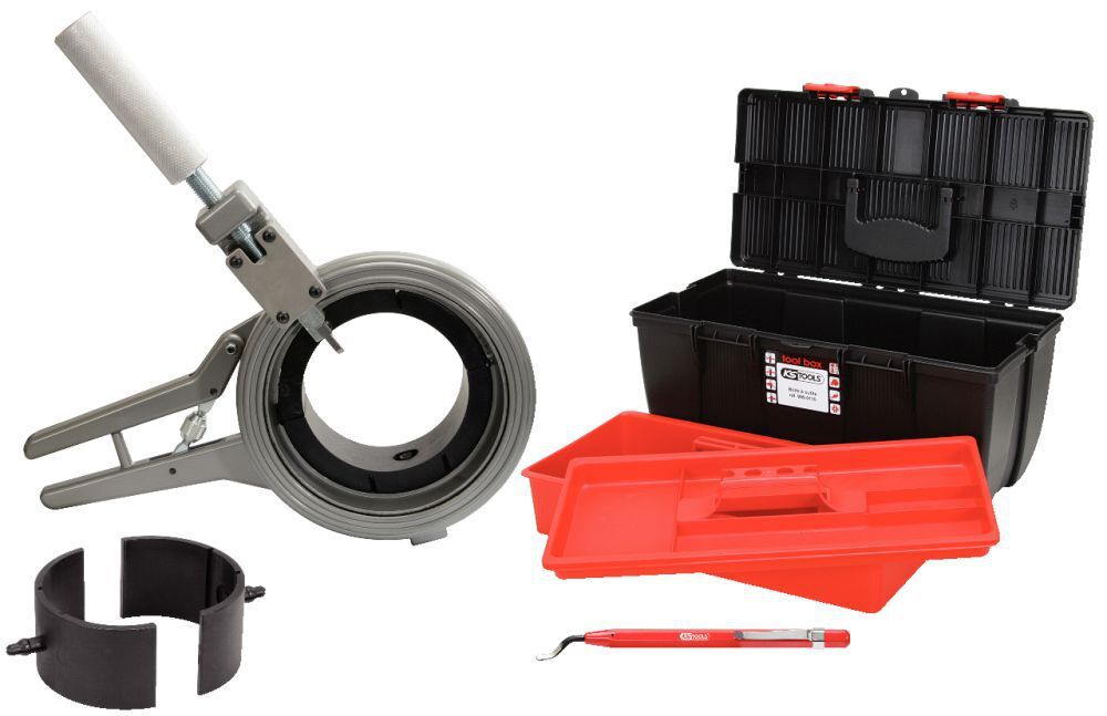 KS Tools Abstech- und Anfasgerät-Satz CK160, 7-tlg., 110-125mm Produktbild KS Tools Abstech- und Anfasgerät-Satz CK160, 7-tlg., 110-125mm