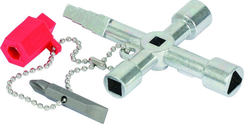 KS Tools Universal Schaltschrankschlüssel 61 mm Produktbild KS Tools Universal Schaltschrankschlüssel 61 mm