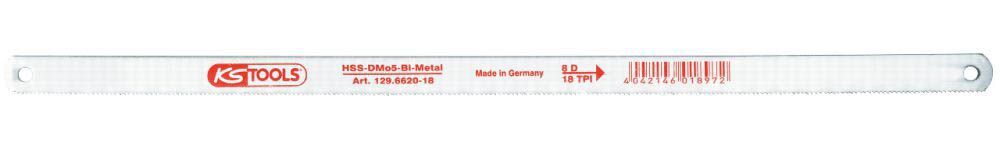 KS Tools HSS-Bi-Co 8 Metallhochleistungs-Sägeblatt, Zahnabstand 1,0mm Produktbild KS Tools HSS-Bi-Co 8 Metallhochleistungs-Sägeblatt, Zahnabstand 1,0mm