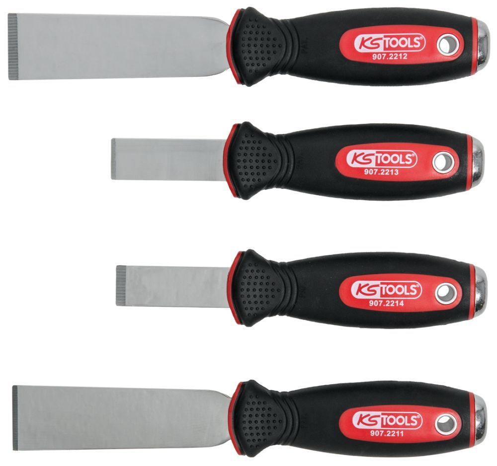 KS Tools EDELSTAHL Schabmeißel-Satz, 4-tlg. Produktbild KS Tools EDELSTAHL Schabmeißel-Satz, 4-tlg.