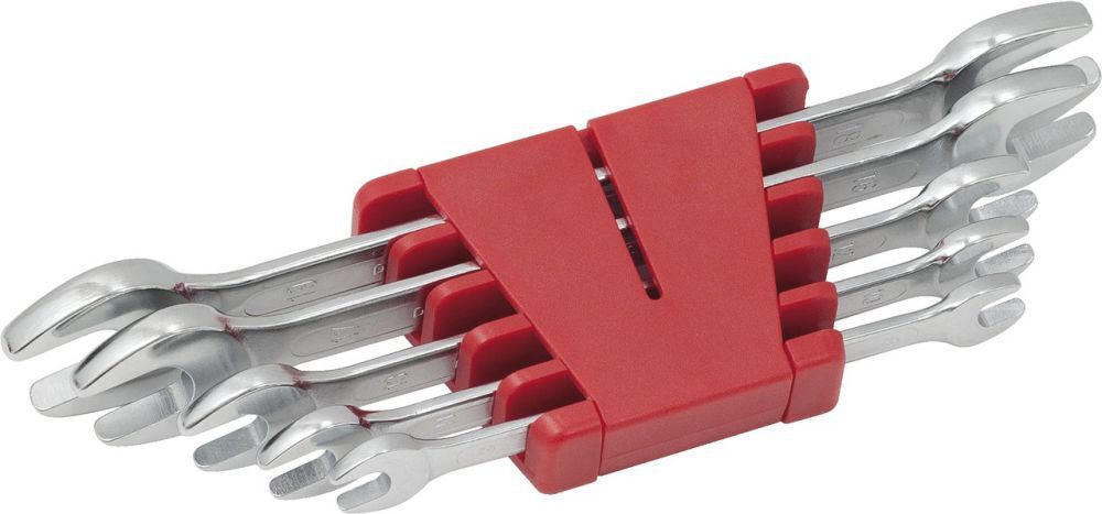 KS Tools CLASSIC Doppel Maulschlüssel Satz 5 Teile 8 bis 19mm Produktbild KS Tools CLASSIC Doppel Maulschlüssel Satz 5 Teile 8 bis 19mm