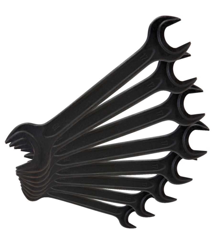 KS Tools Doppelmaul Kraftschlüssel Satz 10 teilig Produktbild KS Tools Doppelmaul Kraftschlüssel Satz 10 teilig