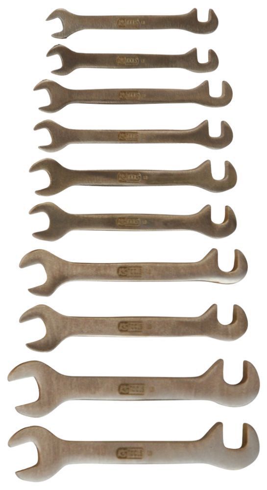 KS Tools BRONZEplus Blech Doppel Maulschlüssel Satz klein 10 Teile Produktbild KS Tools BRONZEplus Blech Doppel Maulschlüssel Satz klein 10 Teile