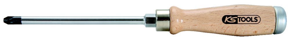 KS Tools ERGOTORQUE WOODmax Schlag Schraubendreher PZ3 Produktbild KS Tools ERGOTORQUE WOODmax Schlag Schraubendreher PZ3