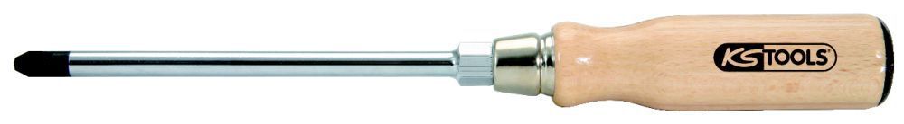 KS Tools ERGOTORQUE WOOD Schraubendreher PZ1 Produktbild KS Tools ERGOTORQUE WOOD Schraubendreher PZ1