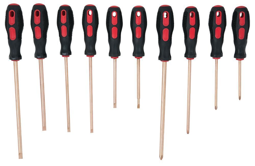 KS Tools BERYLLIUMplus Schraubendreher Satz 10 Teile Produktbild KS Tools BERYLLIUMplus Schraubendreher Satz 10 Teile