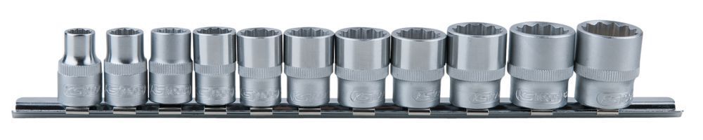 KS Tools 3/8" 12 kant Stecknuss Satz 11 Teile Produktbild KS Tools 3/8" 12 kant Stecknuss Satz 11 Teile