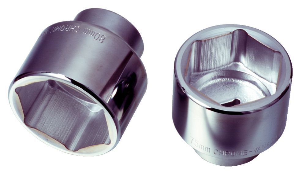 KS Tools 1" CLASSIC Sechskant Stecknuss kurz 80mm Produktbild KS Tools 1" CLASSIC Sechskant Stecknuss kurz 80mm bild 1