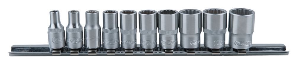 KS Tools 1/4" 12 kant Stecknuss Satz 10 Teile KS Tools 1/4" 12 kant Stecknuss Satz 10 Teile