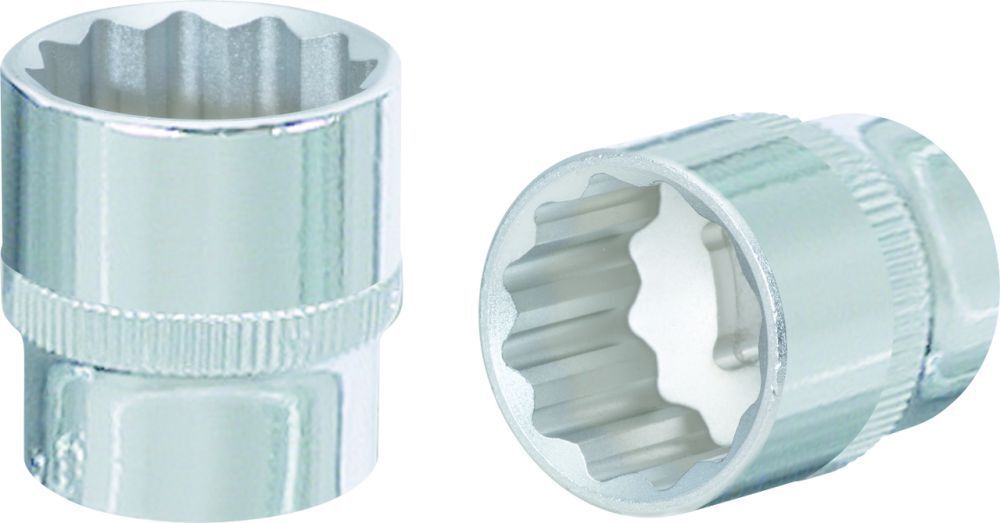 KS Tools 3/8" CHROMEplus 12 kant Stecknuss 12mm Produktbild KS Tools 3/8" CHROMEplus 12 kant Stecknuss 12mm