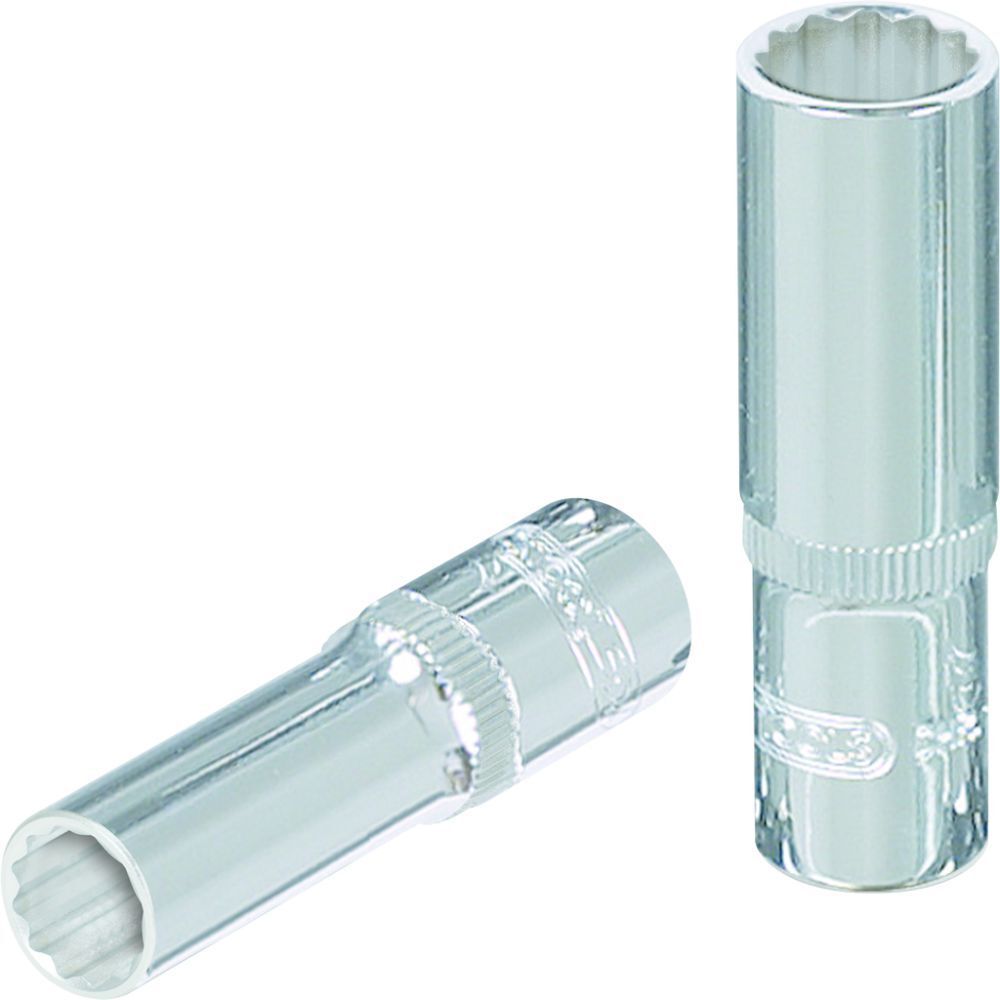 KS Tools 3/8" CHROMEplus 12 kant Stecknuss lang 3/4" Produktbild KS Tools 3/8" CHROMEplus 12 kant Stecknuss lang 3/4"