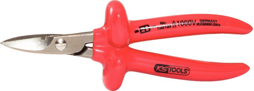 KS TOOLS 1000V Elektrikerschere 180mm Produktbild KS TOOLS 1000V Elektrikerschere 180mm