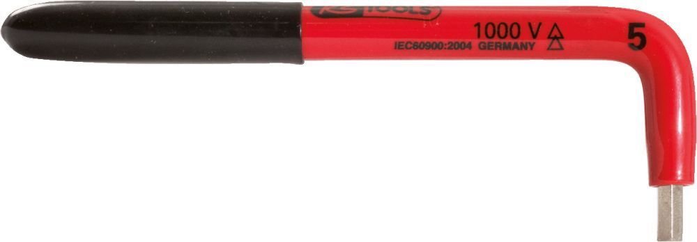 KS Tools Innensechskant-Winkelstiftschlüssel mit Schutzisolierung, 10mm Produktbild KS Tools Innensechskant-Winkelstiftschlüssel mit Schutzisolierung, 10mm