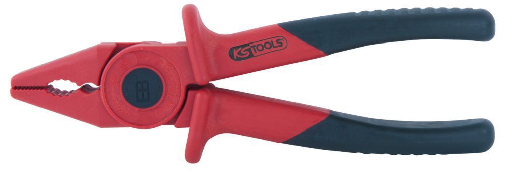 KS Tools Kunststoff-Kombizange mit Schutzisolierung, 185mm Produktbild KS Tools Kunststoff-Kombizange mit Schutzisolierung, 185mm
