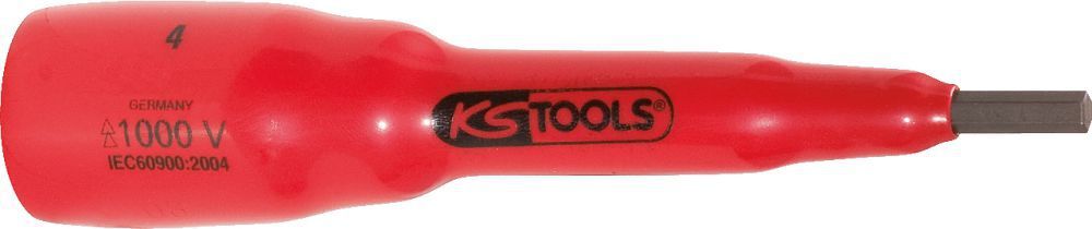 KS Tools 3/8" Bit-Stecknuss mit Schutzisolierung für Innensechskant-Schrauben, 10mm,270mm KS Tools 3/8" Bit-Stecknuss mit Schutzisolierung für Innensechskant-Schrauben, 10mm,270mm