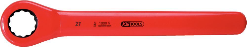 KS Tools Ratschenringschlüssel mit Schutzisolierung, 10mm Produktbild KS Tools Ratschenringschlüssel mit Schutzisolierung, 10mm
