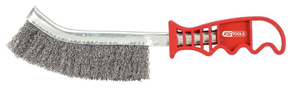 KS Tools Stahldraht-Allzweck-Drahtbürste, 250mm Produktbild KS Tools Stahldraht-Allzweck-Drahtbürste, 250mm