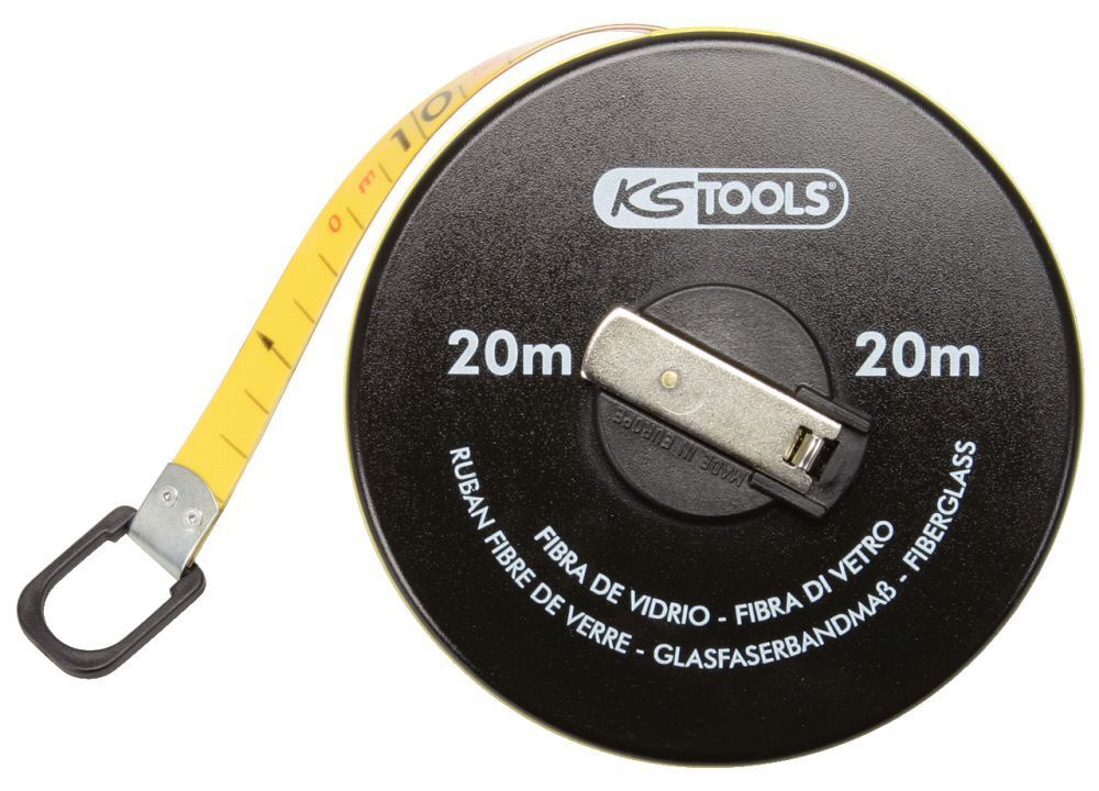 KS Tools Kapselbandmaß mit Kunststoffband 20m Produktbild KS Tools Kapselbandmaß mit Kunststoffband 20m